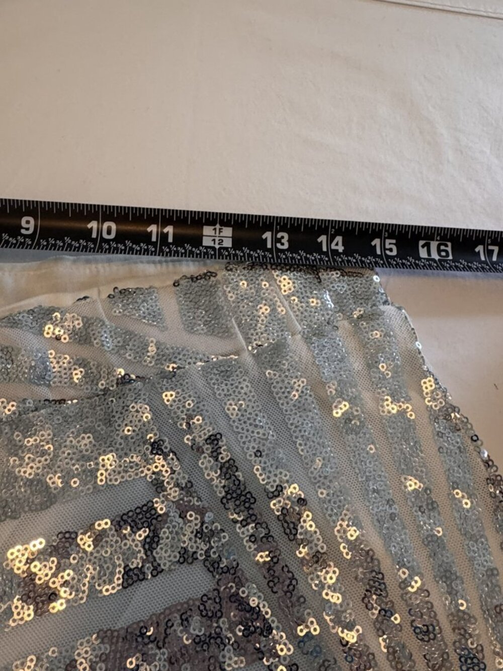 Sequin Flare Pants – High Waisted Bell Bottoms -Size XL - HS0331 - Picture 4 of 6